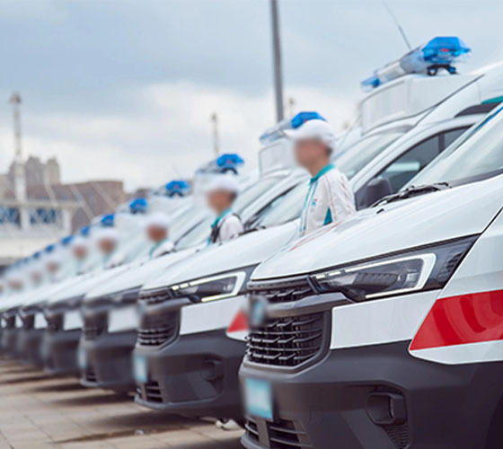 汶川县服务车队展示